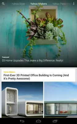 Yahoo News android App screenshot 3